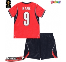 Anglia Harry Kane #9 Koszulka Wyjazdowa dzieci MŚ 2026 Krótki Rękaw (+ krótkie spodenki)